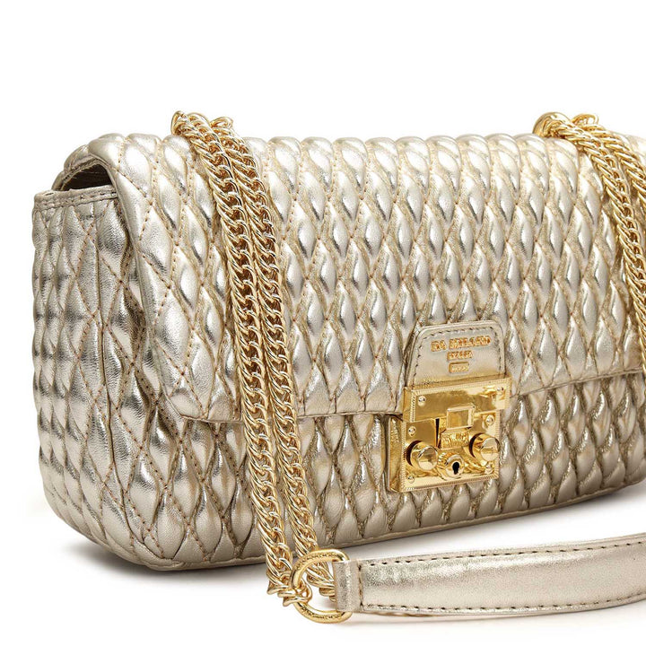 Medium Francesca Shoulder Bag - Gold