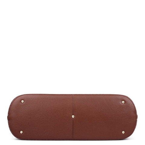 Large Monogram Leather Tote - Date