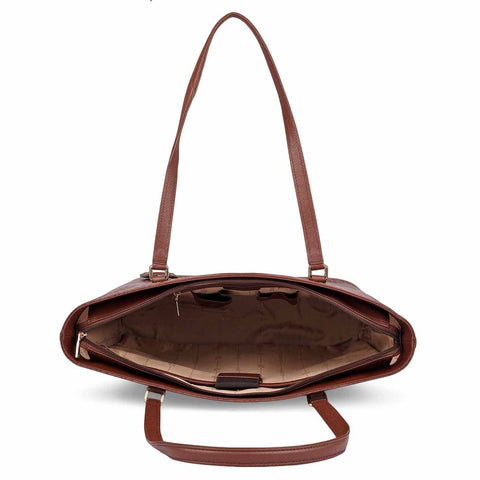 Large Monogram Leather Tote - Date
