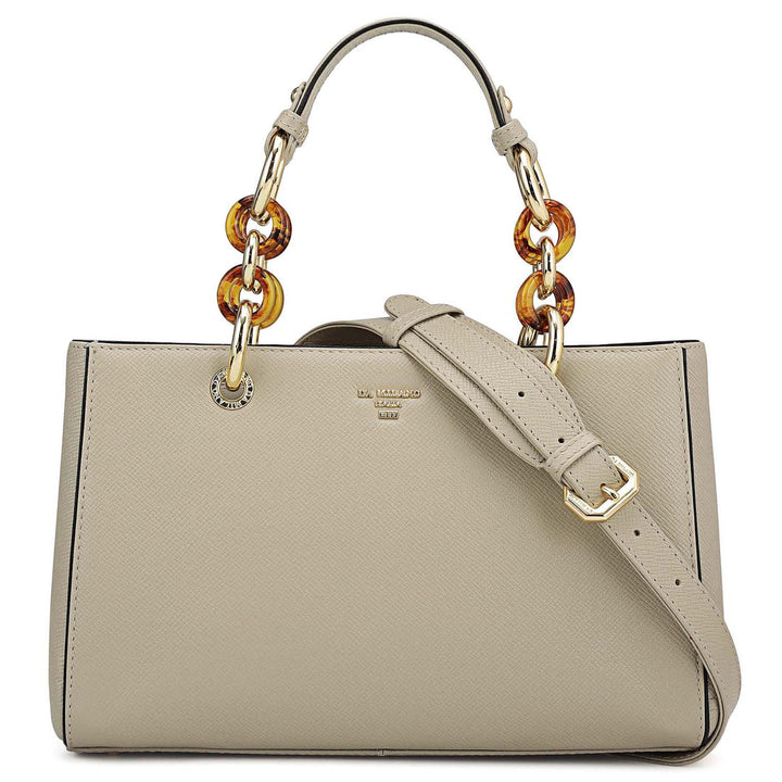 Small Franzy Leather Satchel - Lamb