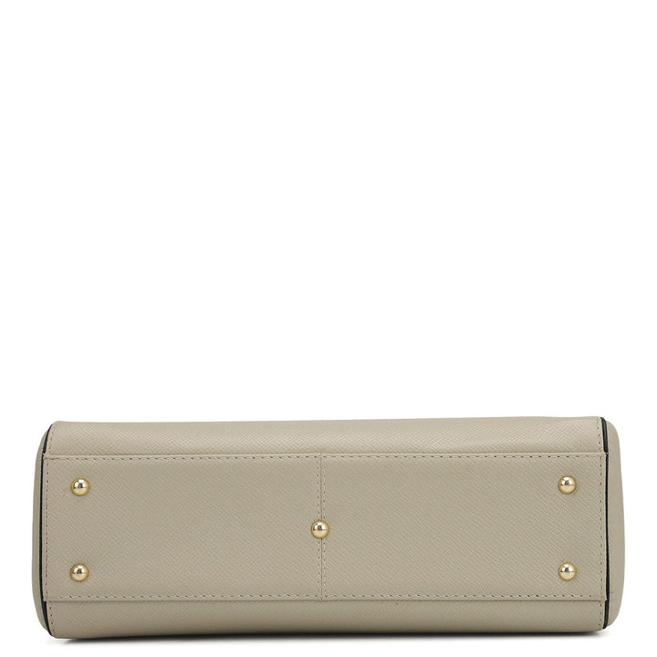 Small Franzy Leather Satchel - Lamb