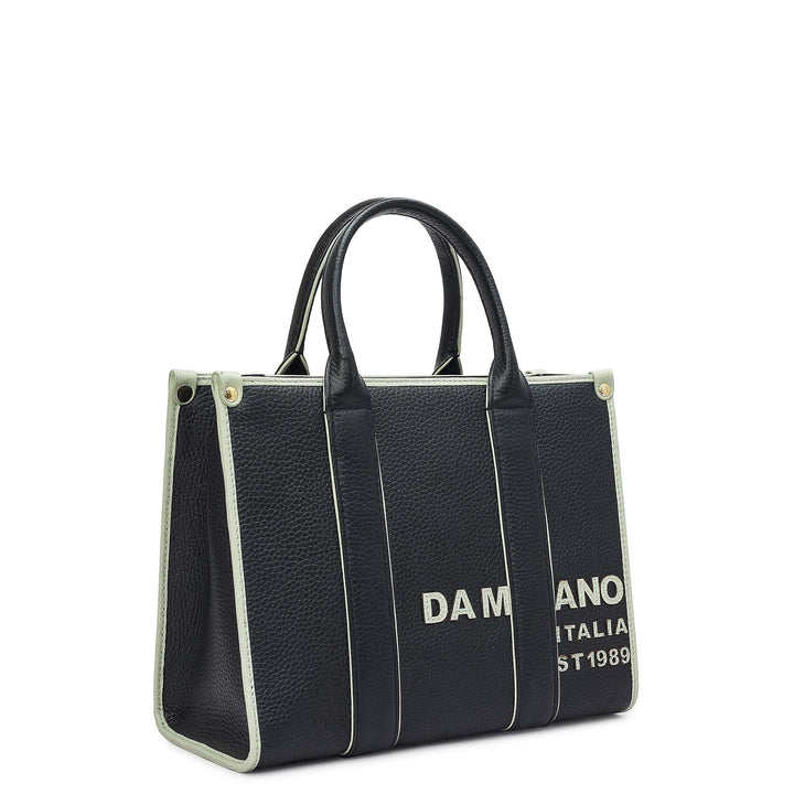 Zoe Small Book Tote - Black