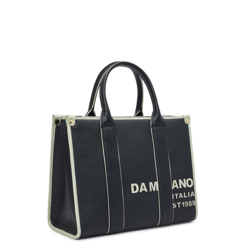 Zoe Small Book Tote - Black