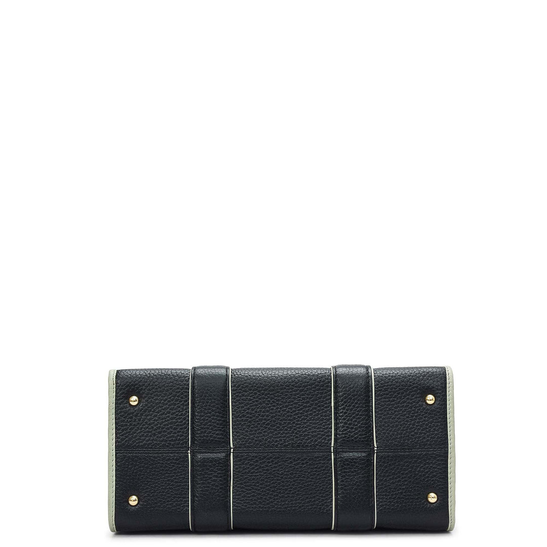 Zoe Small Book Tote - Black