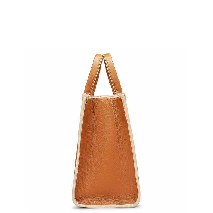 Zoe Small Book Tote - Caramel