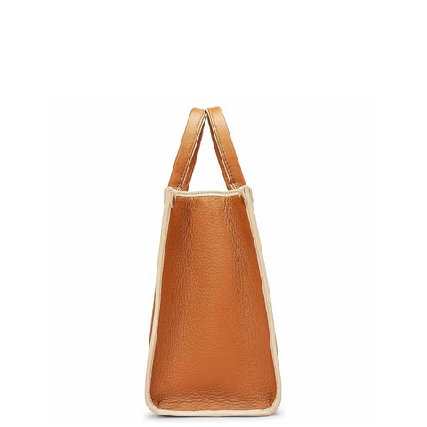 Zoe Small Book Tote - Caramel