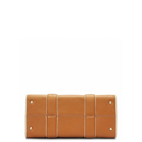 Zoe Small Book Tote - Caramel
