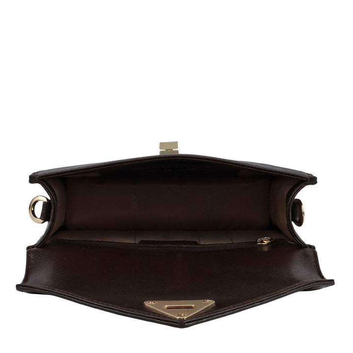 Allure Croco Franzy Leather Sling - Date