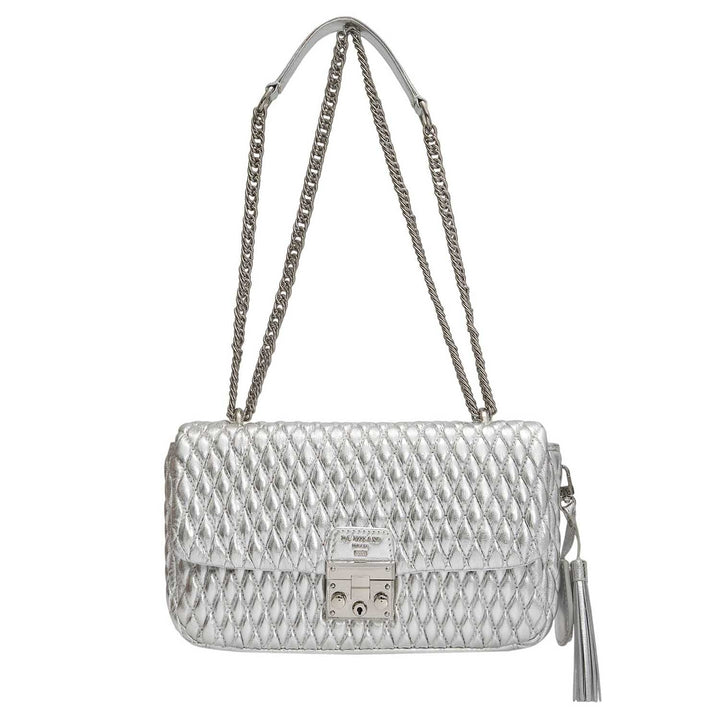 Medium Francesca Shoulder Bag - Silver