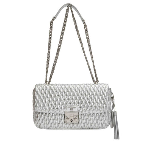 Medium Francesca Shoulder Bag - Silver