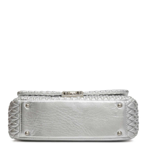 Medium Francesca Shoulder Bag - Silver