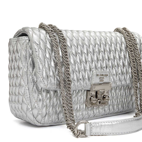 Medium Francesca Shoulder Bag - Silver