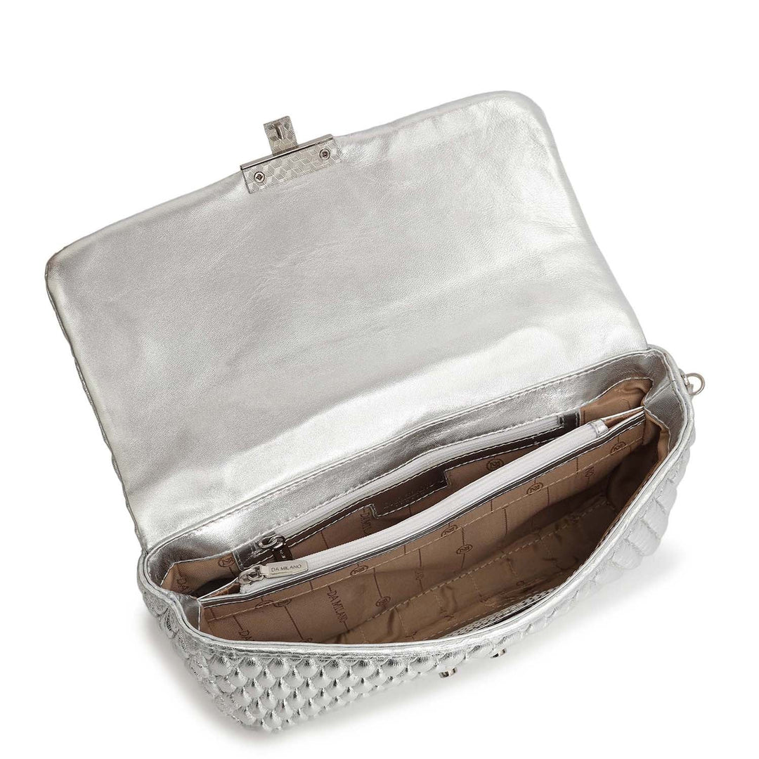 Medium Francesca Shoulder Bag - Silver