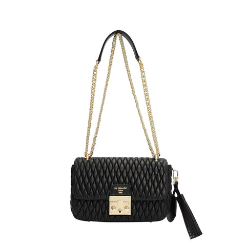 Small Francesca Shoulder Bag - Black