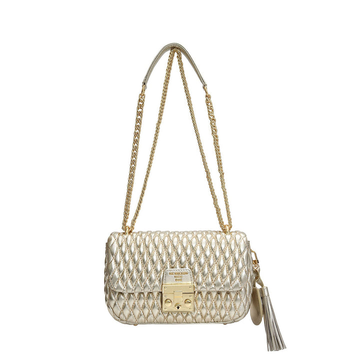 Small Francesca Shoulder Bag - Gold