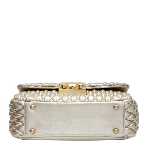 Small Francesca Shoulder Bag - Gold