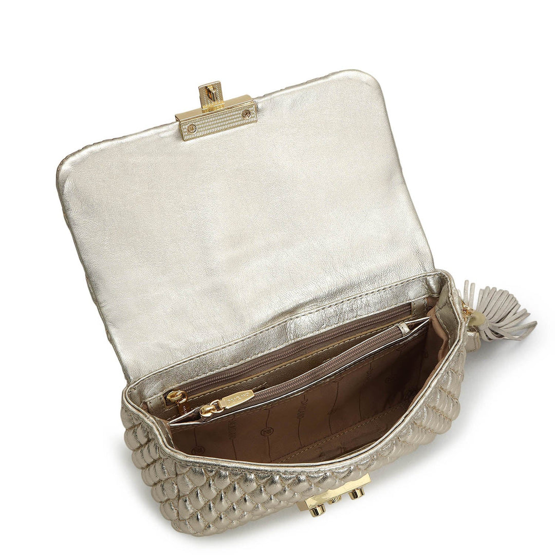 Small Francesca Shoulder Bag - Gold