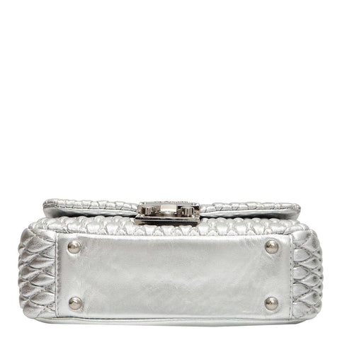 Small Francesca Shoulder Bag - Silver