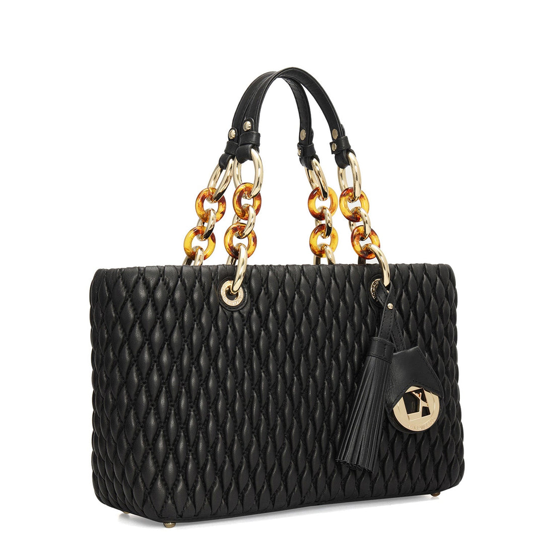 Medium Mabel Satchel - Black