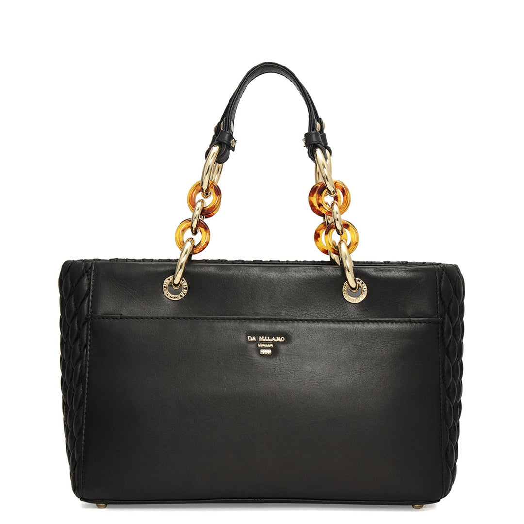 Medium Mabel Satchel - Black
