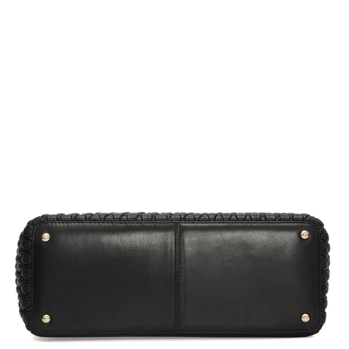 Medium Mabel Satchel - Black