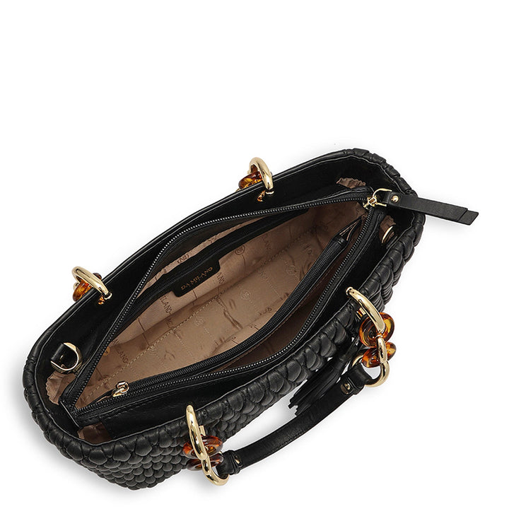 Medium Mabel Satchel - Black