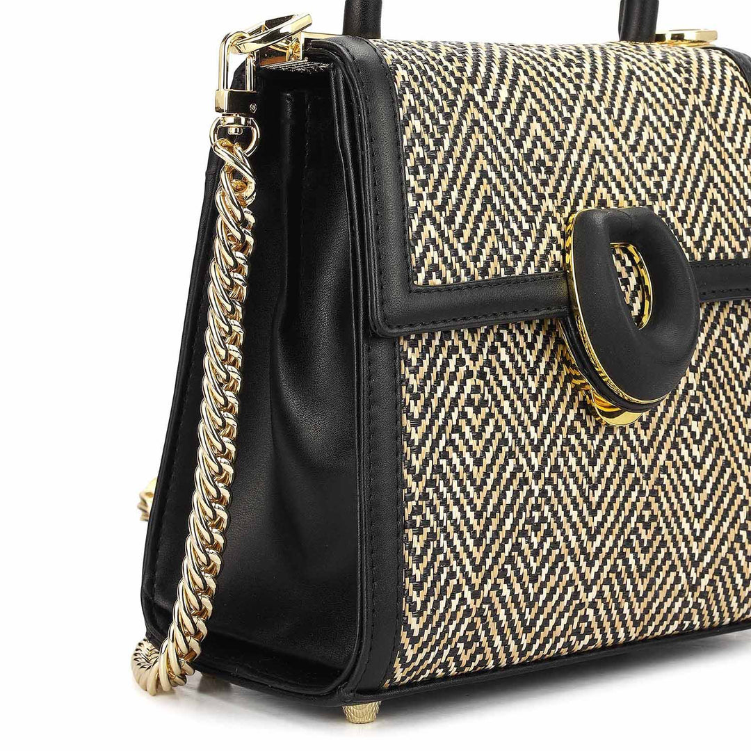 Canvas Top Handle Bag (S)