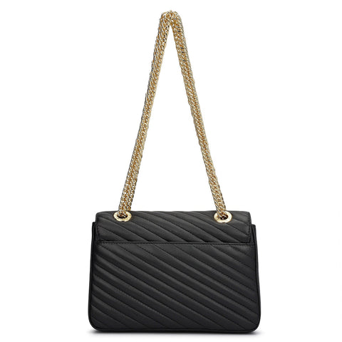 Chevron Double Chain Bag (S)