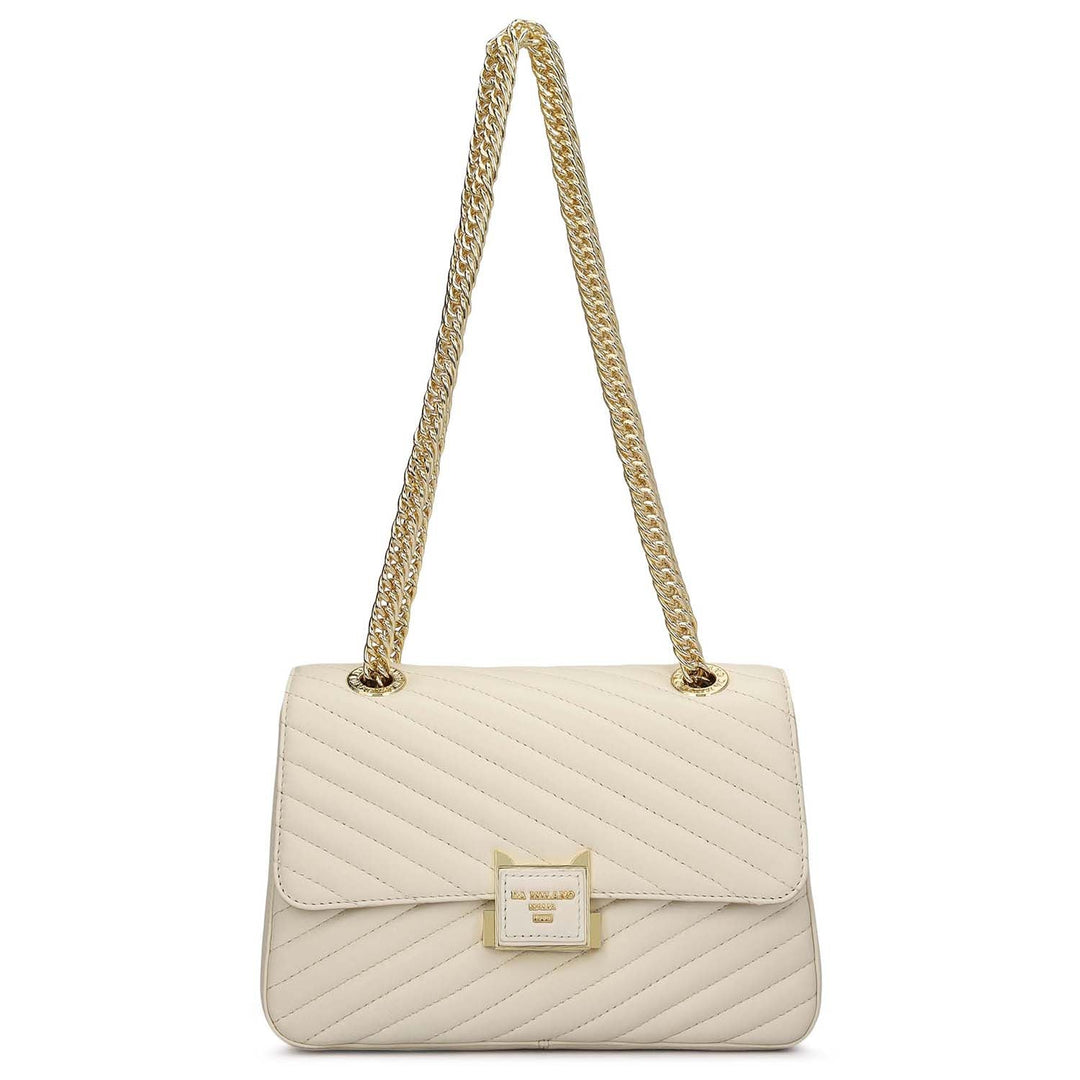 Chevron Double Chain Bag (S)