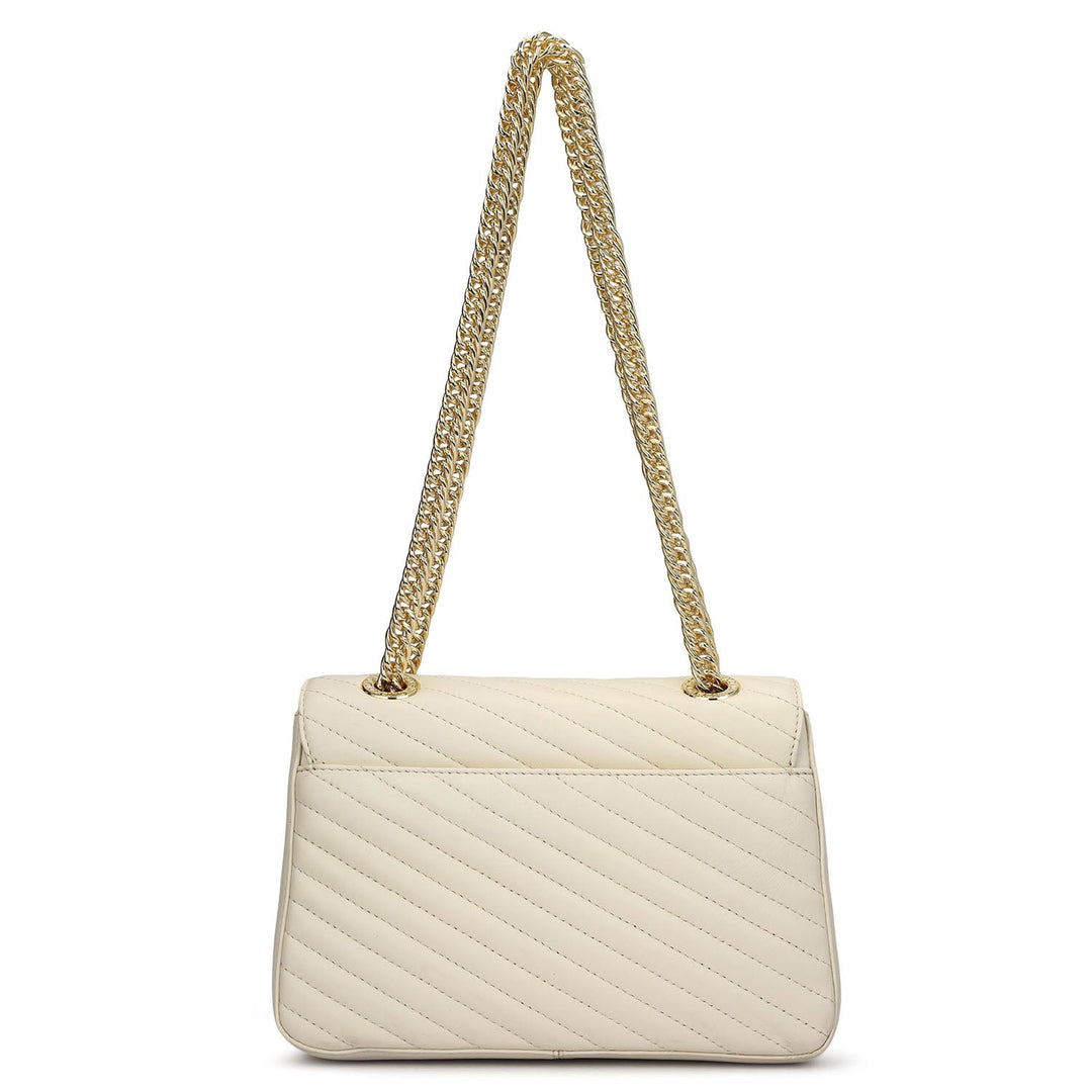 Chevron Double Chain Bag (S)