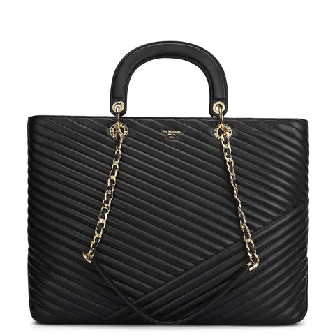Chevron Shopper Bag (L)