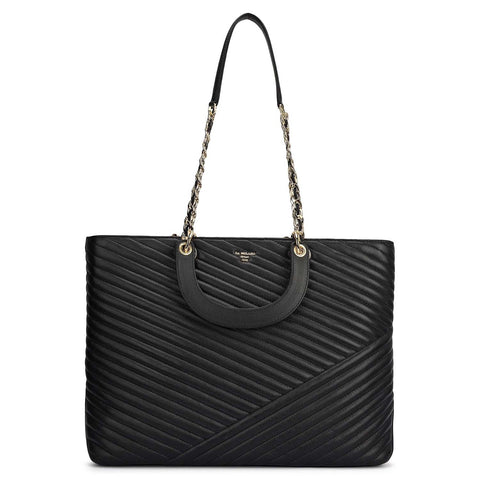 Chevron Shopper Bag (L)