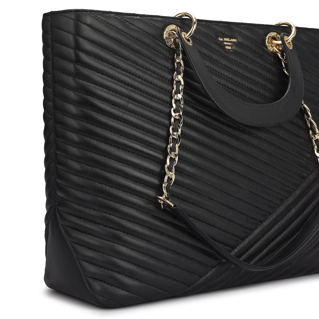 Chevron Shopper Bag (L)