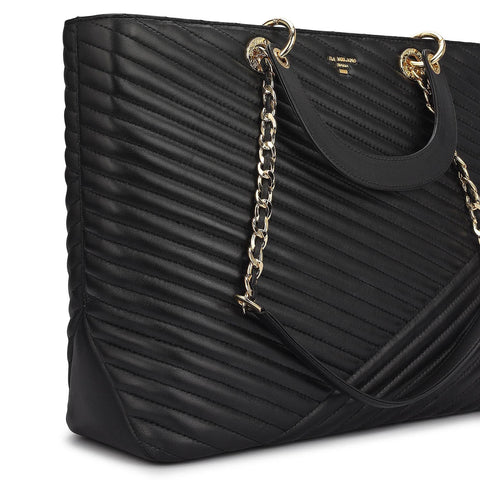 Chevron Shopper Bag (L)