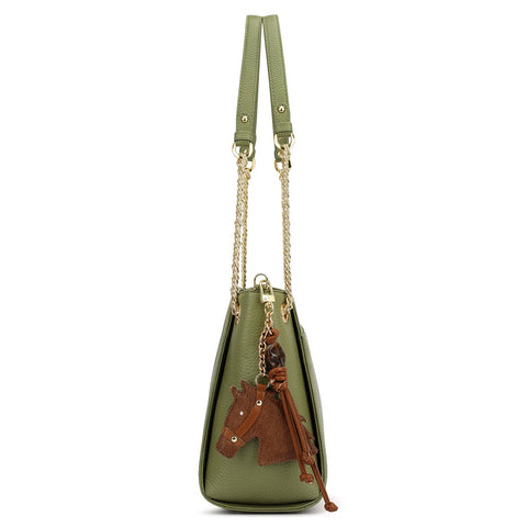 Le Pliage Double Chain Bag (M)