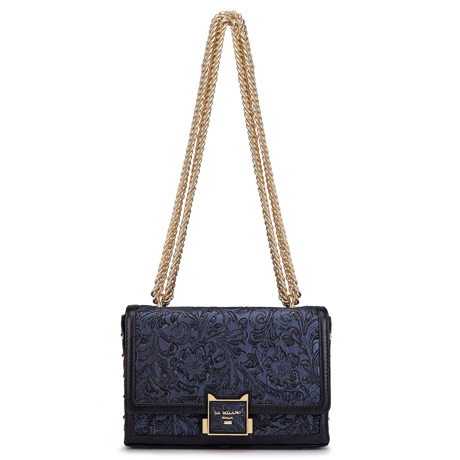 Navy blue small handbag online