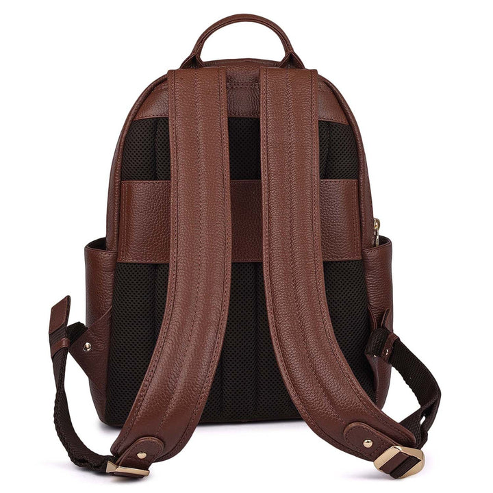 Wax Leather Backpack - Espresso