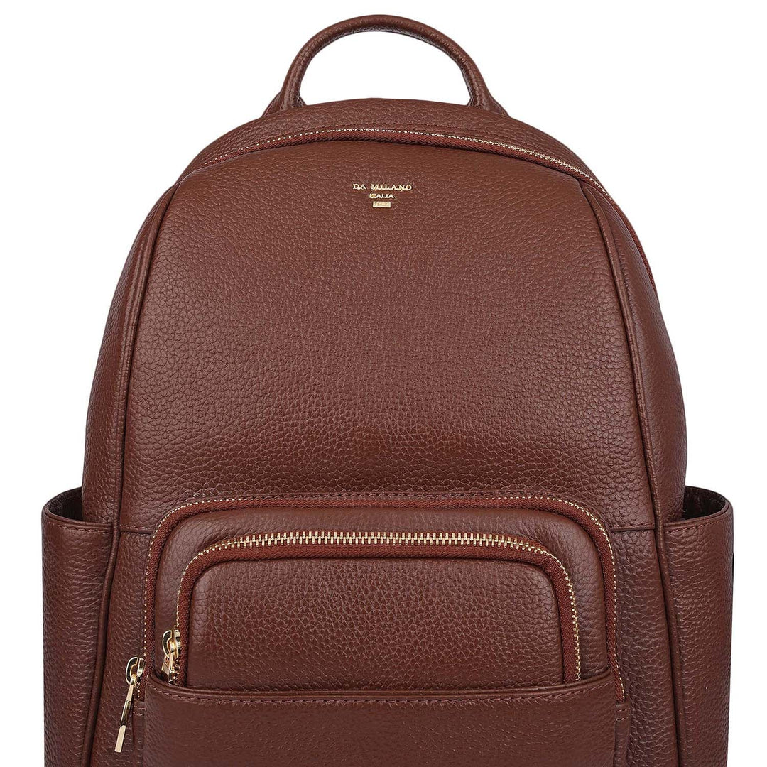 Wax Leather Backpack - Espresso
