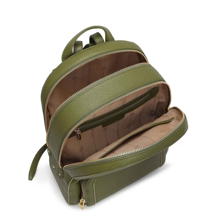 Wax Leather Backpack - Fern