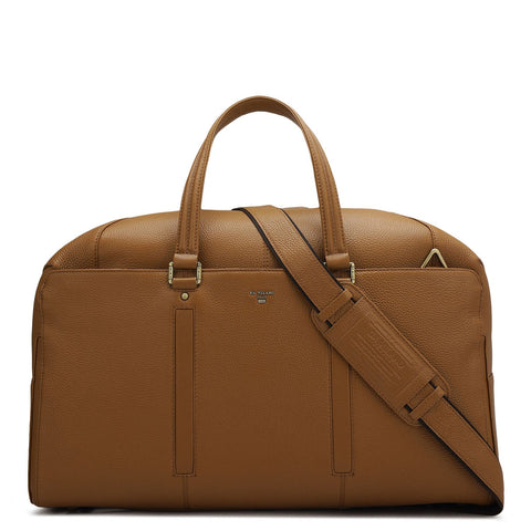 Wax Leather Luggage - Caramel
