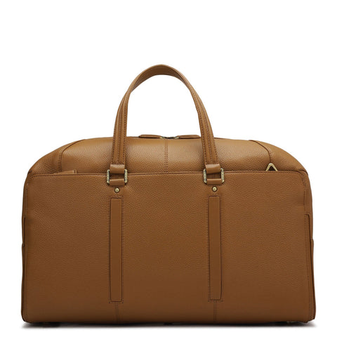 Wax Leather Luggage - Caramel