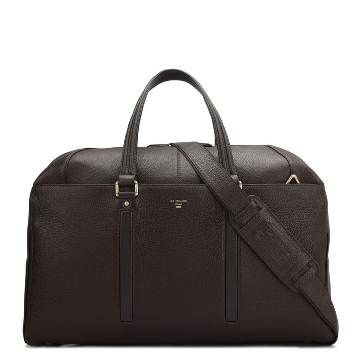 Wax Leather Luggage - Chocolate
