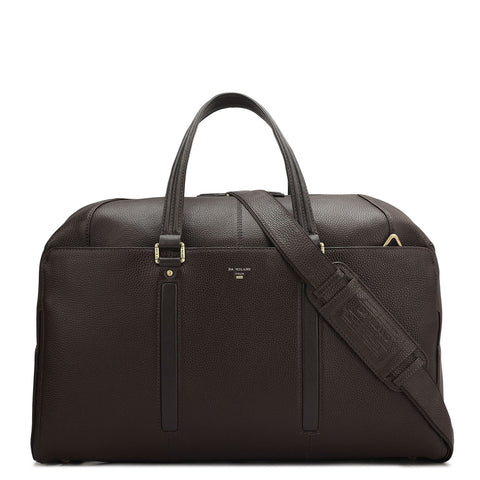 Wax Leather Luggage - Chocolate
