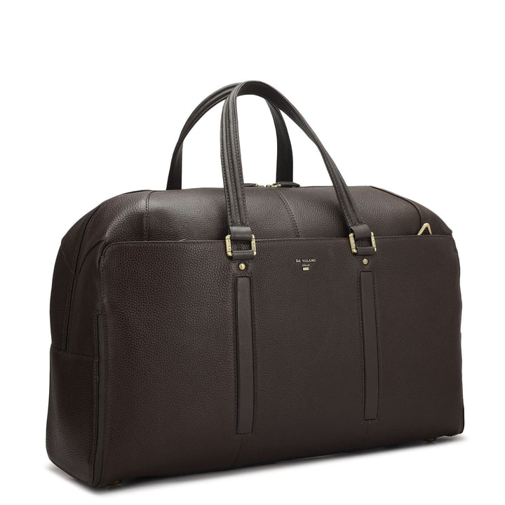 Wax Leather Luggage - Chocolate