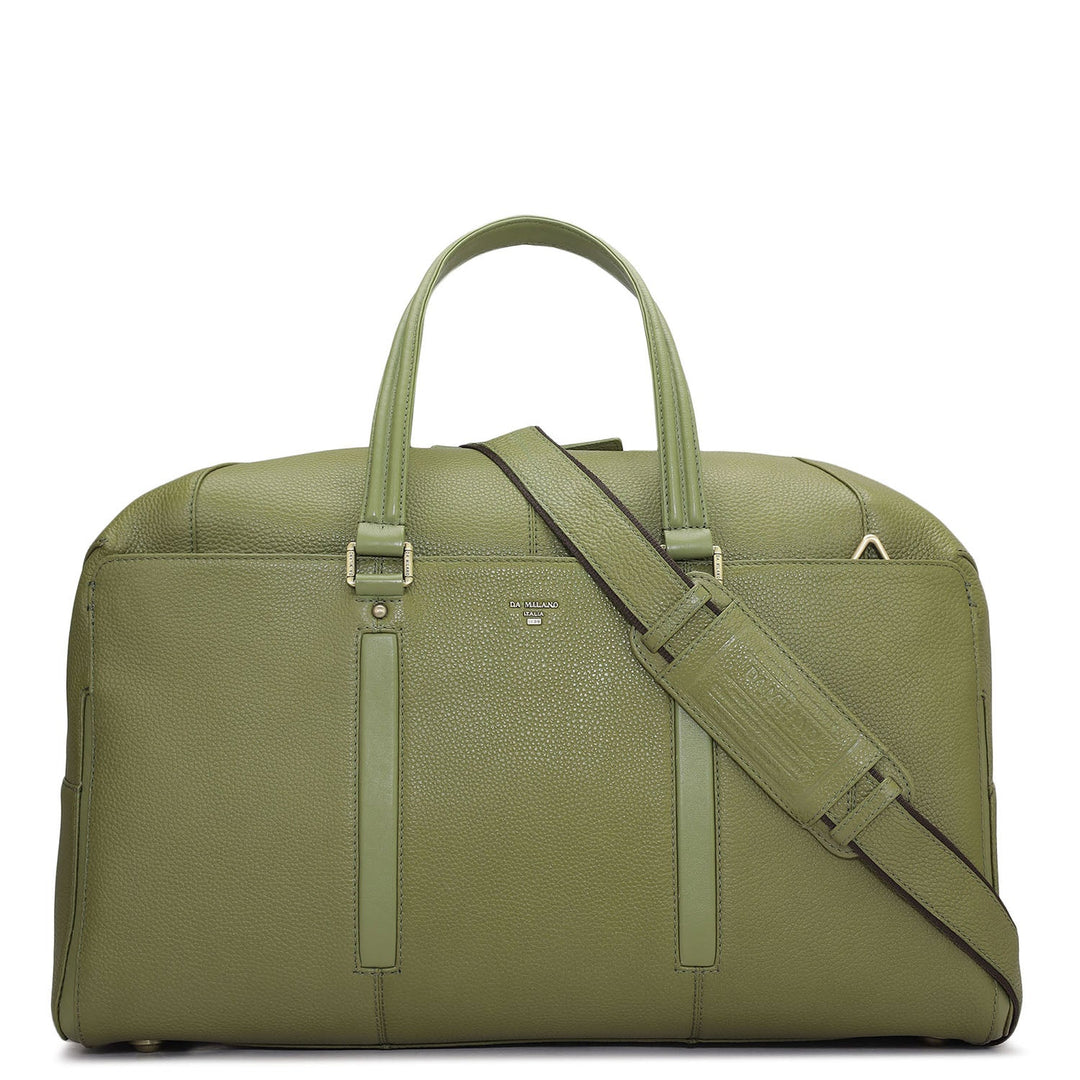 Wax Leather Luggage - Fern