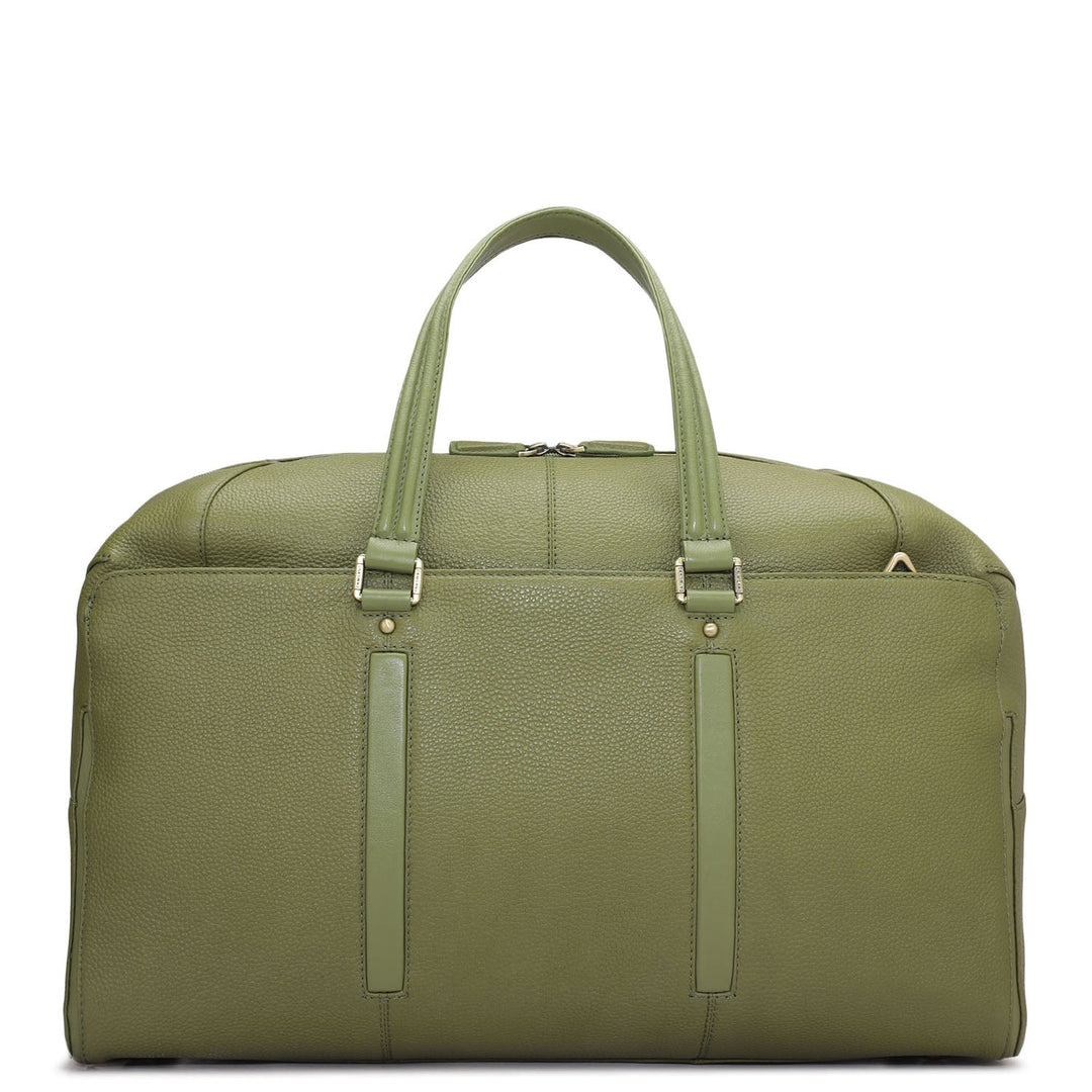 Wax Leather Luggage - Fern