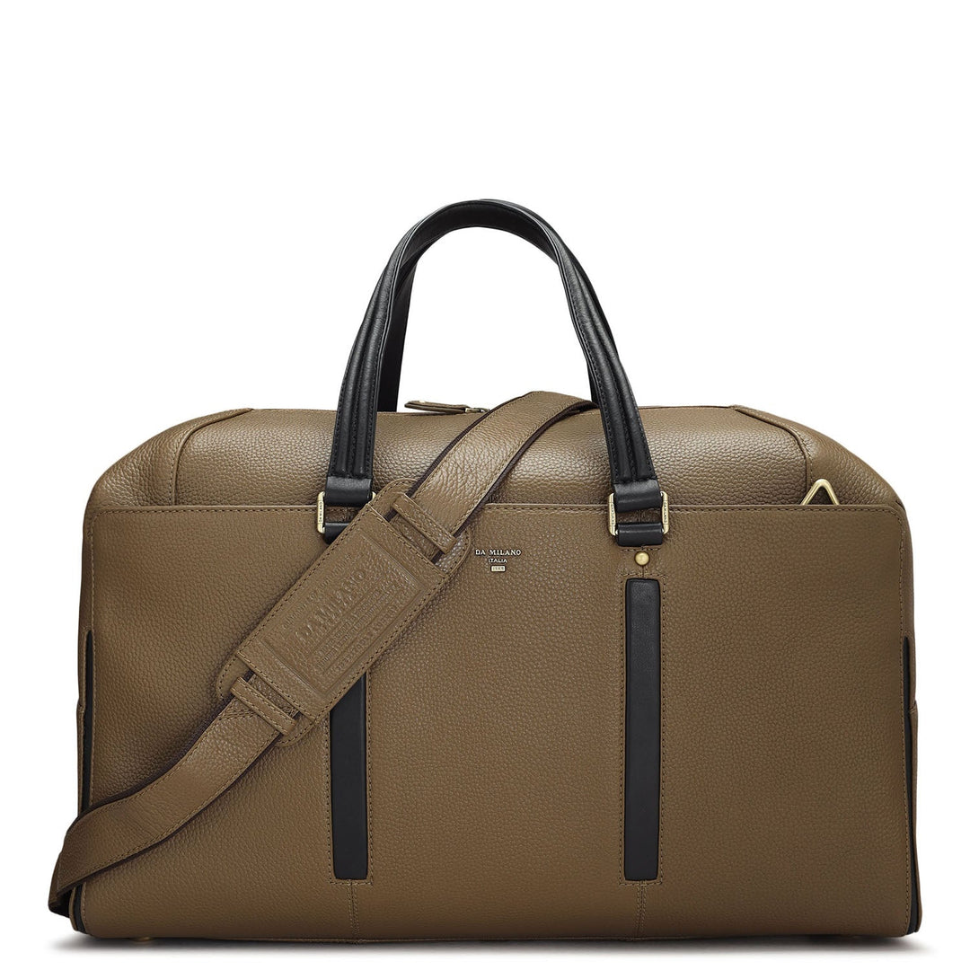 Wax Leather Luggage - Moss