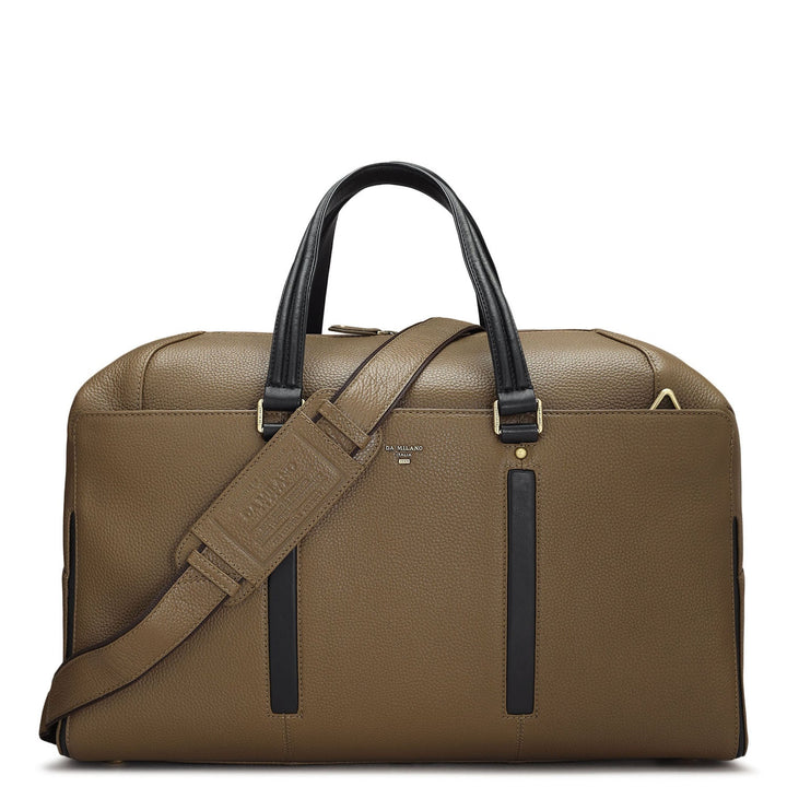 Wax Leather Luggage - Moss