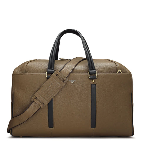 Wax Leather Luggage - Moss