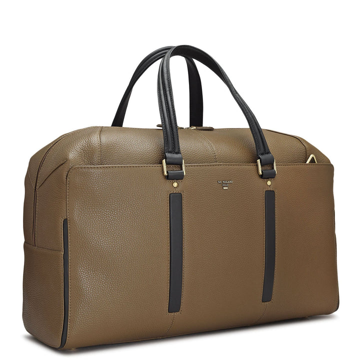 Wax Leather Luggage - Moss